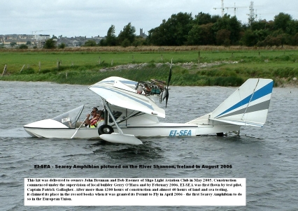 EI-SEA on the Shannoon River in Ireland